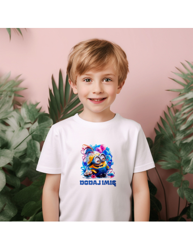 Koszulka DZIECIĘCA Siedzący minionek...