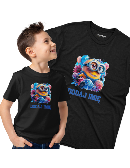 Koszulka DZIECIĘCA Super minionek z wybranym imieniem