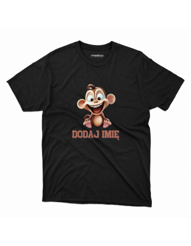 Koszulka DZIECIĘCA Szczęśliwa małpka...