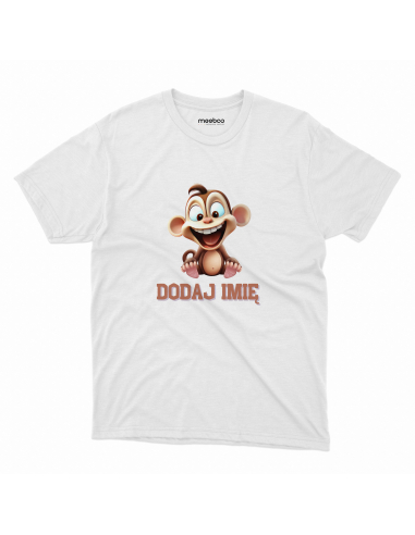 Koszulka DZIECIĘCA Szczęśliwa małpka...