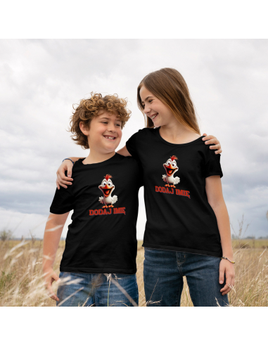 Koszulka DZIECIĘCA Szczęśliwy kogut z...