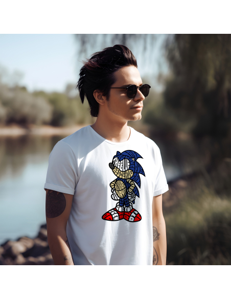 KOSZULKA MĘSKA The Blue Headgehog