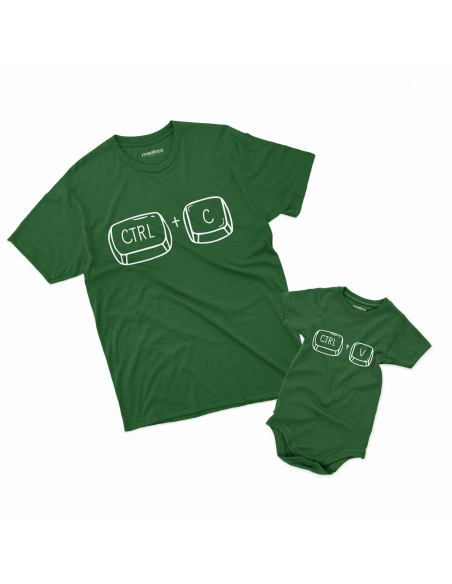 KOSZULKA MĘSKA + KOSZULKA LUB BODY DZIECIĘCE CTRL + C i CTRL + V