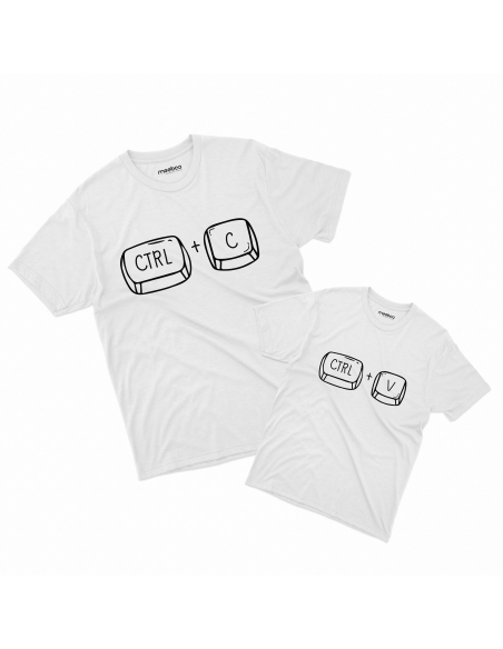 KOSZULKA MĘSKA + KOSZULKA LUB BODY DZIECIĘCE CTRL + C i CTRL + V