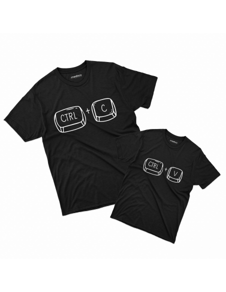 KOSZULKA MĘSKA + KOSZULKA LUB BODY DZIECIĘCE CTRL + C i CTRL + V