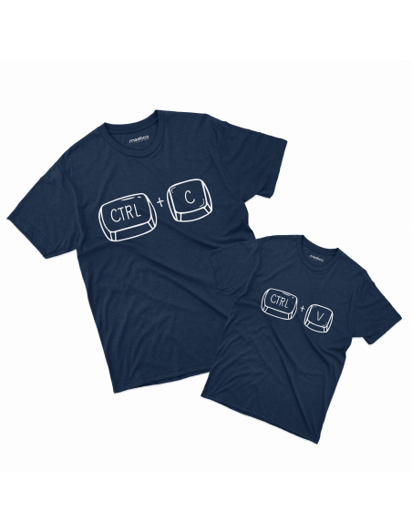 KOSZULKA MĘSKA + KOSZULKA LUB BODY DZIECIĘCE CTRL + C i CTRL + V