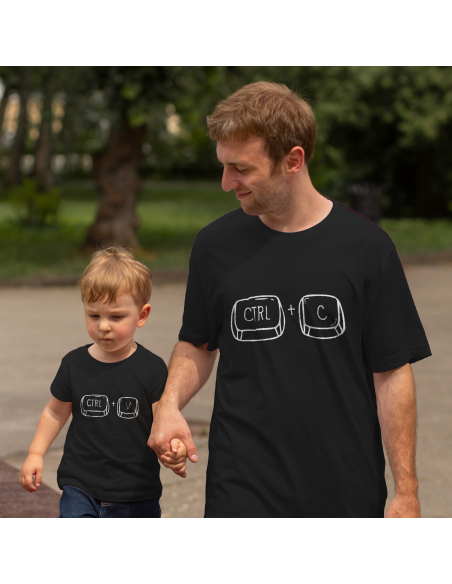 KOSZULKA MĘSKA + KOSZULKA LUB BODY DZIECIĘCE CTRL + C i CTRL + V