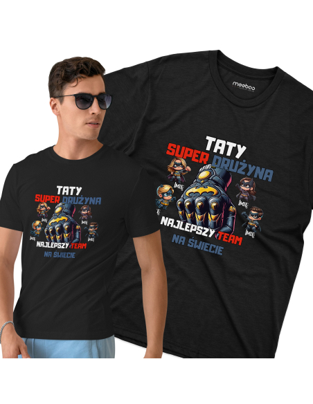 KOSZULKA MĘSKA Batman drużyna taty