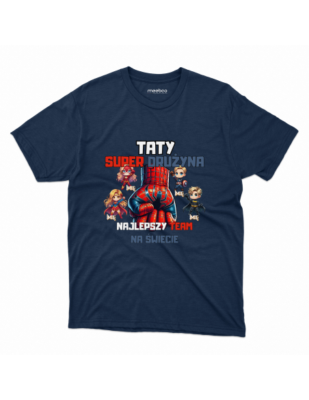 KOSZULKA MĘSKA Super drużyna taty