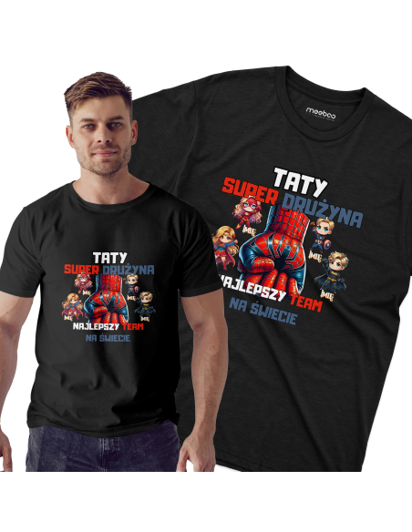 KOSZULKA MĘSKA Super drużyna taty