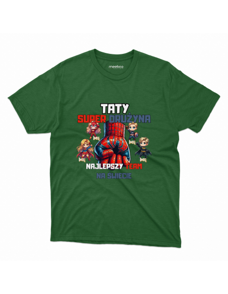 KOSZULKA MĘSKA Super drużyna taty