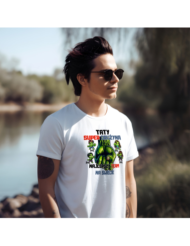 KOSZULKA MĘSKA Hulk drużyna taty