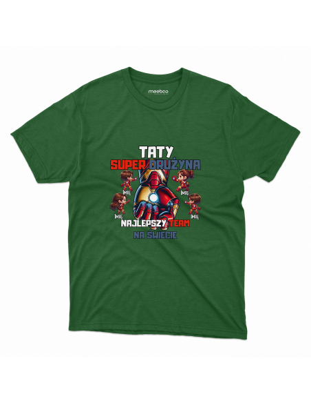 KOSZULKA MĘSKA Ironman drużyna taty