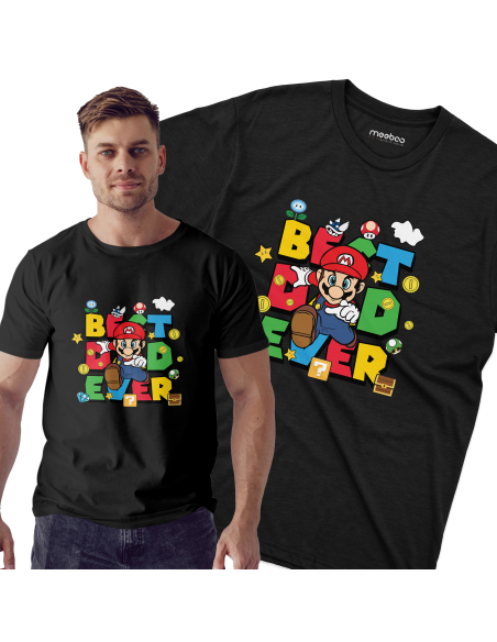 KOSZULKA MĘSKA Tata Super Mario