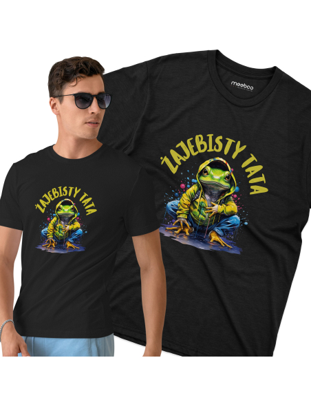 KOSZULKA MĘSKA Żajebisty Tata