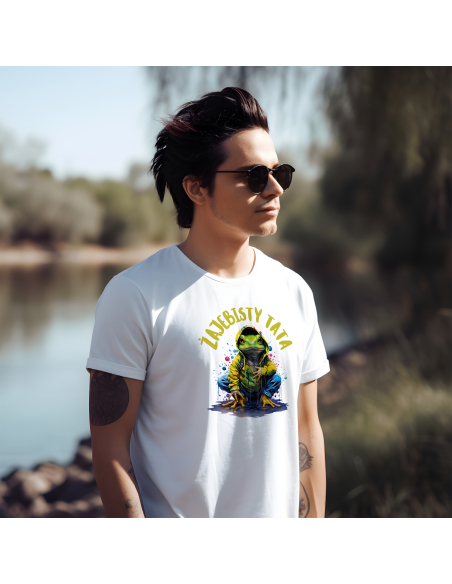 KOSZULKA MĘSKA Żajebisty Tata