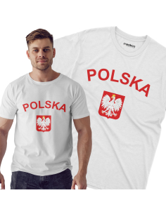 KOSZULKA MĘSKA Kibicuje POLSCE