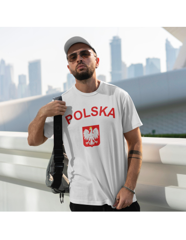 KOSZULKA MĘSKA Kibicuje POLSCE