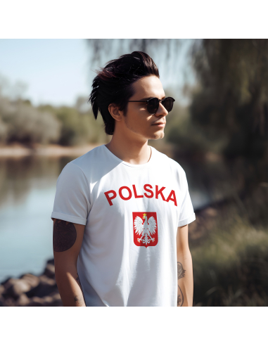 KOSZULKA MĘSKA Kibicuje POLSCE