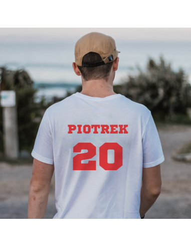 KOSZULKA MĘSKA Kibic POLSKI z Twoim...