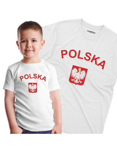 Koszulka DZIECIĘCA Kibicuje POLSCE