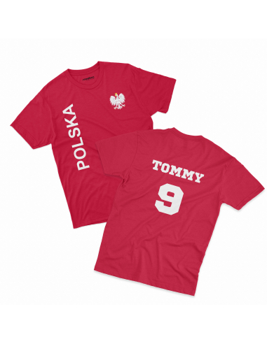 KOSZULKA DAMSKA Kibic POLSKI z Twoim...