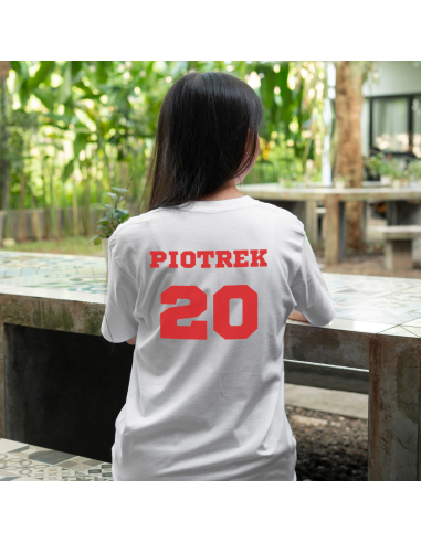 KOSZULKA DAMSKA Kibic POLSKI z Twoim...