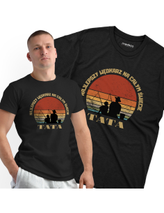 KOSZULKA MĘSKA Wędkarz Tata...