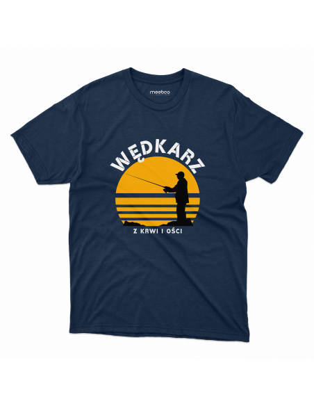 KOSZULKA MĘSKA Wędkarz z krwi i ości