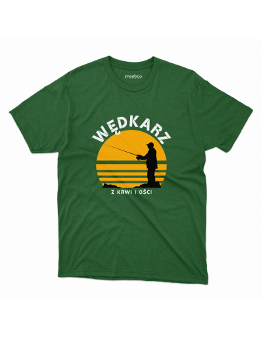 KOSZULKA MĘSKA Wędkarz z krwi i ości