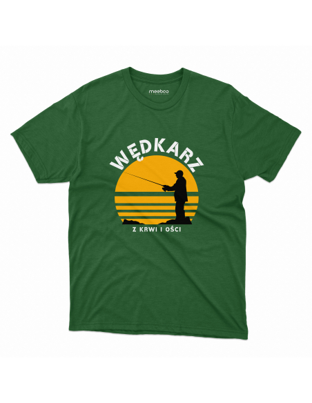 KOSZULKA MĘSKA Wędkarz z krwi i ości