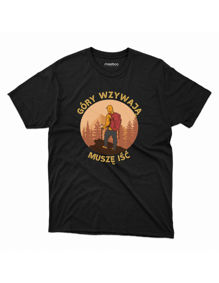 KOSZULKA MĘSKA Góry wzywają, muszę iść