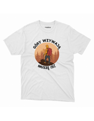 KOSZULKA MĘSKA Góry wzywają, muszę iść