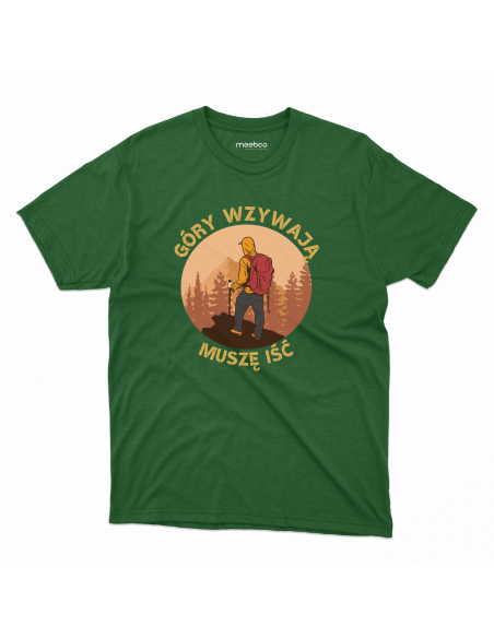 KOSZULKA MĘSKA Góry wzywają, muszę iść