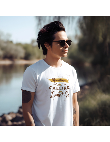 KOSZULKA MĘSKA The mountains are calling