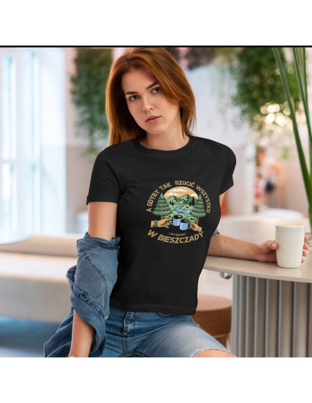 KOSZULKA DAMSKA A gdyby tak wyjechać w Bieszczady