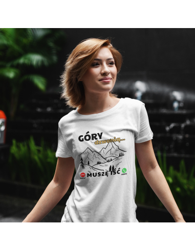 KOSZULKA DAMSKA Góry dzwonią