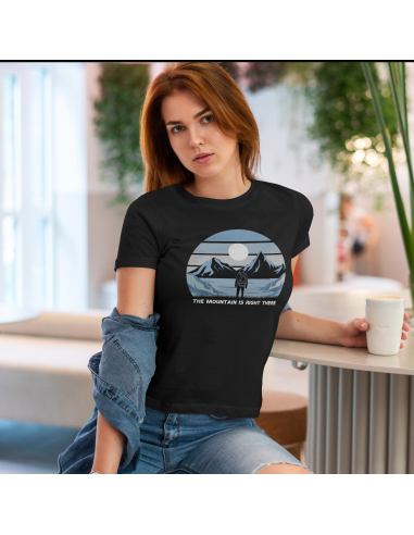 KOSZULKA DAMSKA The mountain is right...