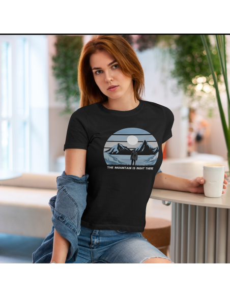 KOSZULKA DAMSKA The mountain is right there