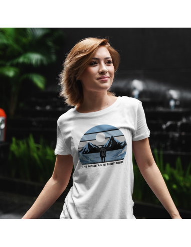 KOSZULKA DAMSKA The mountain is right...