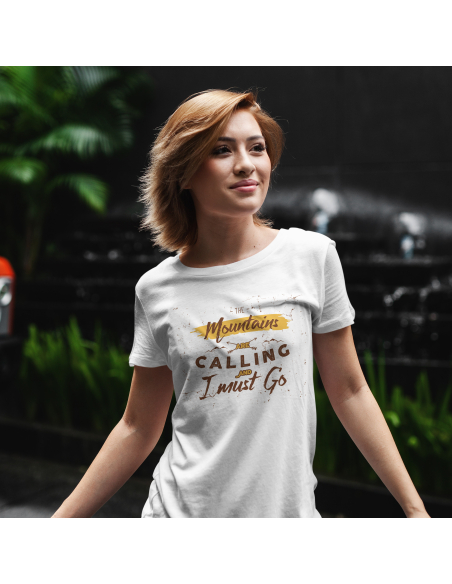 KOSZULKA DAMSKA The mountains are calling