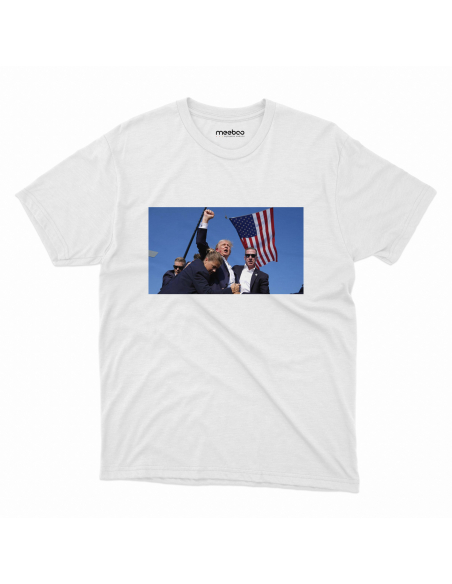 KOSZULKA MĘSKA Trump gest walki