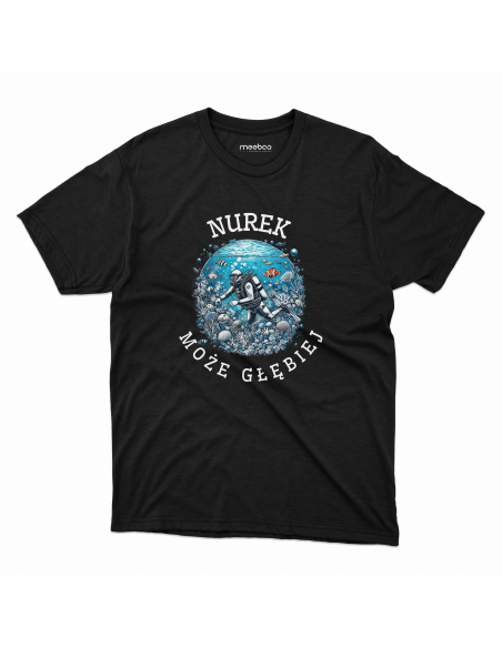 KOSZULKA MĘSKA Nurek, może głębiej