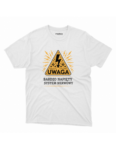 KOSZULKA MĘSKA Bardzo napięty system...
