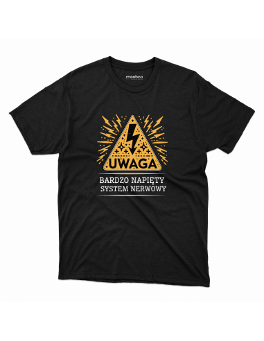 KOSZULKA MĘSKA Bardzo napięty system...