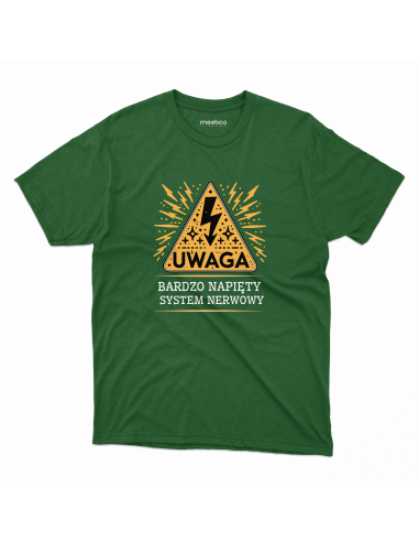 KOSZULKA MĘSKA Bardzo napięty system...