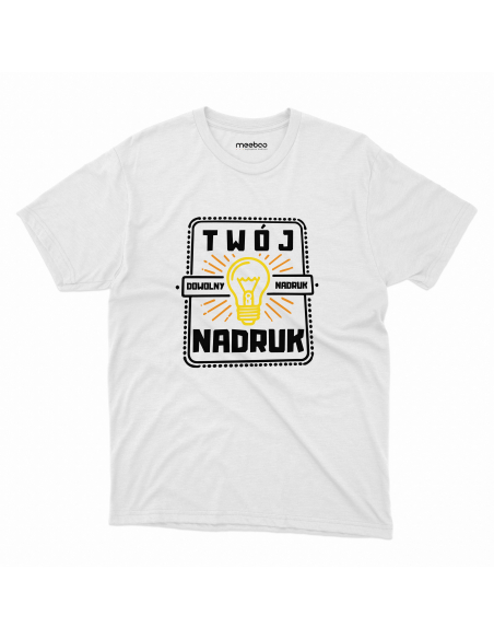 KOSZULKA MĘSKA Twój dowolny nadruk