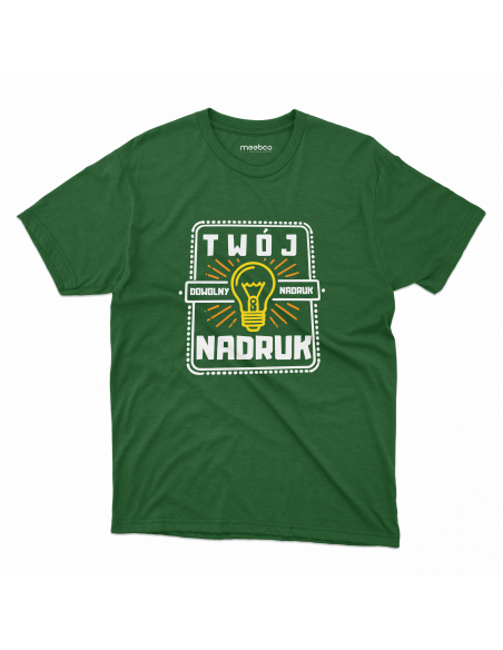KOSZULKA MĘSKA Twój dowolny nadruk