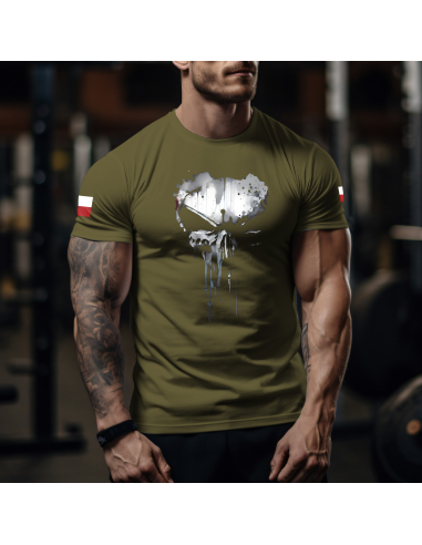 KOSZULKA MĘSKA Punisher spray