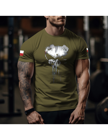 KOSZULKA MĘSKA Punisher spray